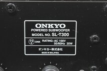 ONKYO オンキョー サブウーファー SL-T300_画像7