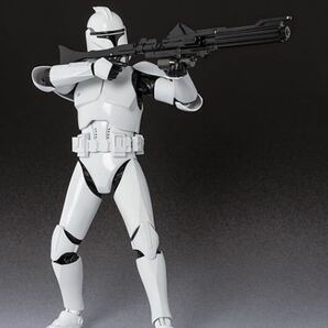 【送料込】バンダイ S.H.Figuarts STAR WARS クローン・トルーパー フェイズ1 未開封品の画像3