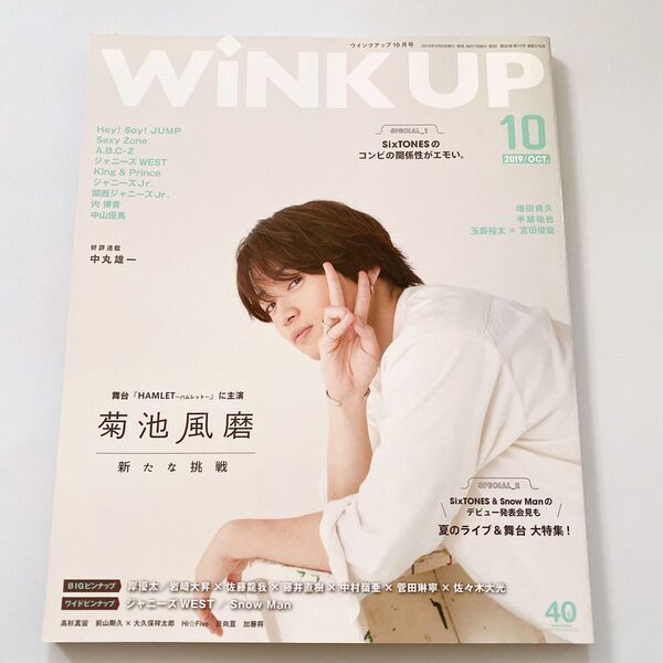 WINK UP(ウインクアップ) 2019年10月号 (ワニブックス)