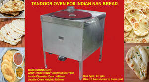 インドのナン用タンドールオーブン Tandoor Oven for Indian Nan Bread