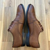 Clarks Ronnie Walk UK7.5 25.5 茶色 クラークス プレーントゥ ビジネスシューズ 26.5_画像5