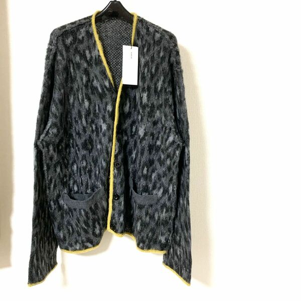 sacai Leopard Jacquard Knit Cardigan 4