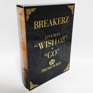 【送料無料】BREAKERZ LIVE 2011”WISH 03”+”GO”PREMIUM BOX (完全限定生産盤) [5枚組DVD]