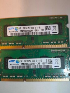 samsung PC3-10600S 4 ГБ 2 ГБ 2 шт. DDR3 память для ноутбука DDR3-1333 2 ГБ 2 шт. в 4 ГБ DDR3 ОПЕРАТИВНАЯ ПАМЯТЬ НОУТБУКА 1R×8 Samsung