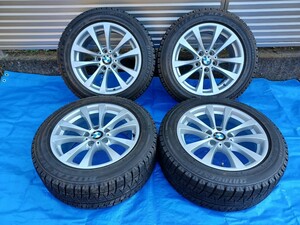 ★BMW 225/55R17 中古スタッドレス(ブリヂストンブリザックRFT)+純正ホイール ３シリーズ(F30,F31)等