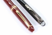 【2点】 MONTBLANC モンブラン マイスターシュテック 万年筆 ボールペン ペン先 4810 14K 刻印 文具 筆記用具 8870-B_画像4