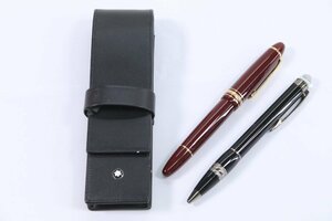 【2点】 MONTBLANC モンブラン マイスターシュテック 万年筆 ボールペン ペン先 4810 14K 刻印 文具 筆記用具 8870-B