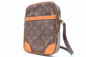 LOUIS VUITTON ルイヴィトン LV モノグラム ダヌーブ ショルダーバッグ ポシェット ミニ 斜め掛け 鞄 レザー 革 レディース メンズ 9484-HA