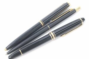 【3点】 MONTBLANC モンブラン 万年筆 ボールペン シャーペン ペン先 14K 585 刻印 文具 筆記用具 9693-B