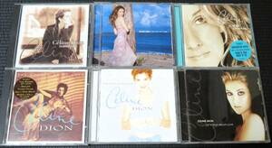 ◆Celine Dion◆ セリーヌ・ディオン 6枚まとめて 6枚セット 6CD A New Day Has Come, Best, Falling into You 送料無料
