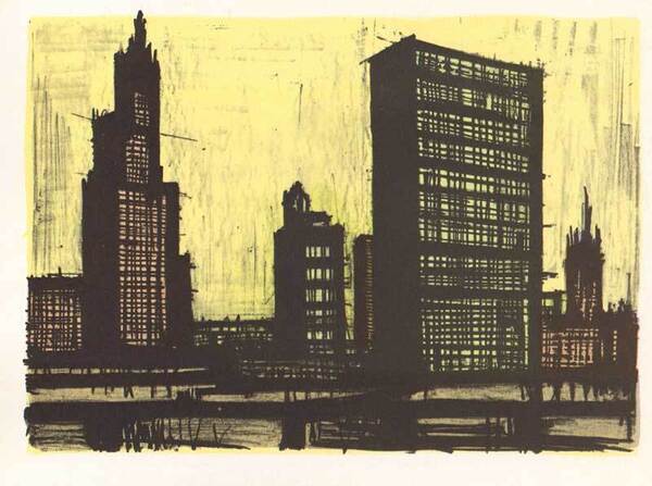 【特価】 ≪ ビュッフェ ≫ レゾネ図版 【 ALBUM NEW YORK=NO.Ⅸ 】