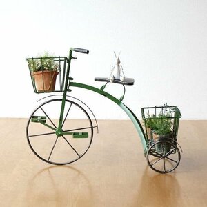  flower rack stylish cycle planter tricycle planter retro garden Try sikru free shipping ( one part region excepting ) mty4227