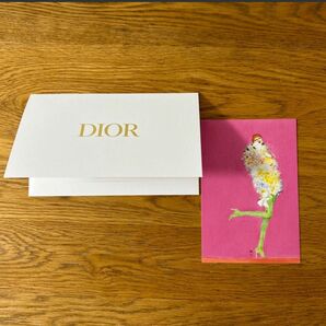 DIOR ポストカード　ノベルティ