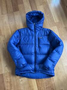 パタゴニア フィッツロイ ダウン フーディ ブルー S PATAGONIA Fitz Roy Down Hoody / ダスパーカ フリース レトロX