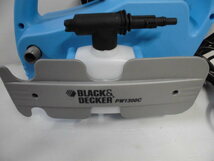 11-440◎BLACK＆DECKER ブラックアンドデッカー 高圧洗浄機 PW1300B◎_画像4