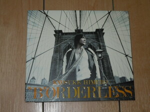 ステッカー付き CDアルバム★KYOSUKE HIMURO 氷室京介 /“B”ORDERLESS ボーダーレス BORDERLESS★BANG THE BEAT