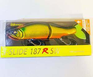 ☆新品・未使用☆ メガバス アイスライド187R SW 金ボラインジゲーター フローティング Megabass i-SLIDE 187R SW Floating