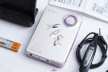 極美品・動作品丨SONY WALKMAN 速度コントロール機能 カセットプレーヤー WM-EX631 PINK 整備品_画像2