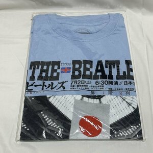 【新品未開封品】ザ・ビートルズ/日本公演50周年/武道館/半袖Tシャツ/Lサイズ/THE BEATLES/2014年/コピーライト/ライトブルー/ha.5.1010.18