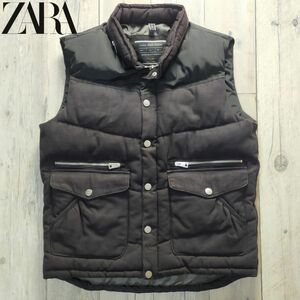 ☆ZARA MAN DENIM ザラ☆中綿ベスト US Size（M) S1317