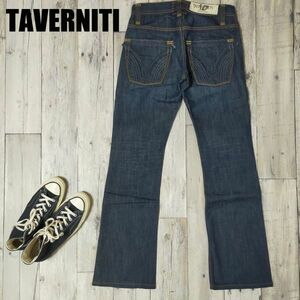 ☆TAVERNITI タヴァニティ☆LENNON19 USED加工 ブーツカット デニム W28 S918