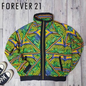 ☆FOREVER21 フォーエバー21☆ヒョウ柄 ブルゾン ジャケット Size（M) S1219