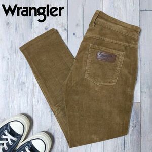 ☆Wrangler × chocol raffine rodeラングラー ショコラフィネローブ☆コーデュロイ パンツ レディース （M) S914