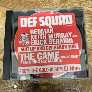 シ● HIPHOP,R&B DEF SQUAD - THE GAME シングル,HYPE STICKERコレクターズアイテム!!!! CD 中古品