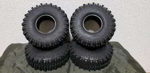 RC4WD interco super swamper 1.9 TSL/Bogger scale tires 中古４本セット１台分 インナー付き 良程度 AXIAL TRAXXAS VANQUISH クローラー