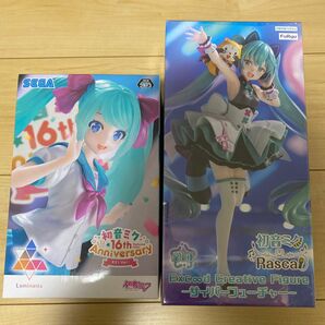 初音ミク フィギュア ２個セット Figure