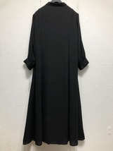 新品☆3L喪服礼服ブラックフォーマル黒ロングワンピースきれい☆w826_画像6