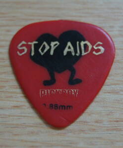 ピック　STOP AIDS PICK BOY 0,88mm 赤　レッド