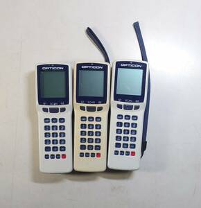 KN4293 [Junk] Opticon Commercial Handy Terminal H-1311 3 Sets