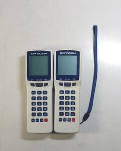 KN4276 [ junk ] OPTICON business use handy terminal H-1311 2 pcs. set 