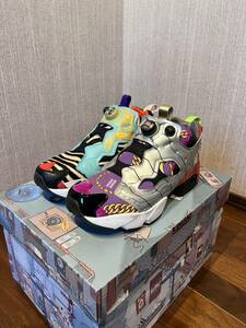 極美品 Reebok INSTA PUMP FURY MINIONS ポンプフューリー ミニオンズ スニーカー リーボック