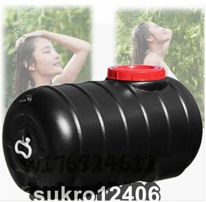 太陽熱温水器 120L シャワー 屋外 貯水タンク緊急用品 ソーラー キャンプ どこでもホットシャワーサンシャインポータブルウォータータンク