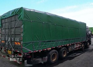 サイズ6mx6m PVCコーティング 雨避けカバー 荷台 トラック エステルシート 日焼け止め 完全防水 厚手帆布
