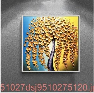 Art hand Auction Flower Drawing Room Wall Painting Hand Painted Painting Corridor Mural Decorative Painting Entrance Decoration, artwork, painting, others