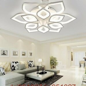 シーリングライト オシャレ シャンデリア リビング リモコン 照明器具 天井照明 6-20畳 ホーム 調光可能 Led 屋内ランプの画像2