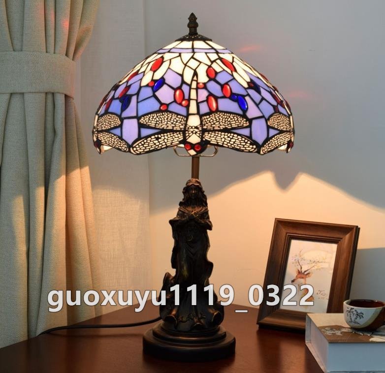 Special Sale! Limited Precious Luxury Table Lamp Stained Glass Lamp Table Lamp Table Light Tiffany Nightstand Lighting Table Lamp, hand craft, handicraft, glass crafts, Stained glass