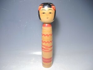 995/○阿部一郎 こけし 土湯系 高さ30.5cm 日本人形 伝統工芸 伝統こけし