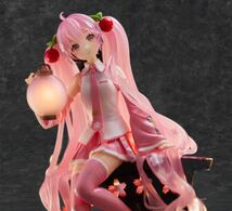 未開封★HATSUNE MIKU VOCALOID Figure 初音ミク 桜ミク AMP + フィギュア AMP+ 桜提灯 SAKURAMIKU タイトー　_画像2