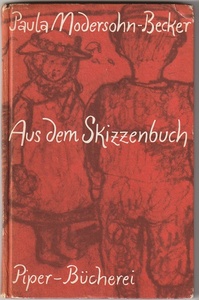 PAULA MODERSOHN-BECKER　AUS DEM SKIZZENBUCH　パウラ・モーダーゾーン＝ベッカー　＜素描集から＞　1960年　※表現主義の先駆