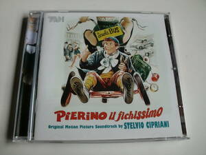 ステルヴィオ・チプリアーニ　Stelvio Cipriani「PIERINO IL FICHISSIMO」OST　１4曲　輸入盤 