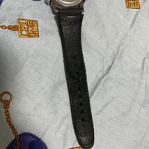 タイメックス　ソリッドブラック　TIMEX solid black Q 電池切れてます。_画像8