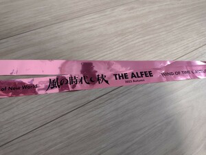 THE ALFEE　2023　風の時代秋　ピンク　銀テープ　特効