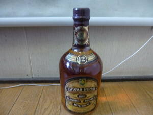 @古酒 未開栓 CHIVAS REGAL シーバス リーガル 12年 スコッチ ウィスキー 容量 750mL 洋酒 長期保管品