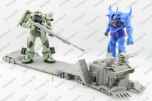 1/100 サムソン・トレーラー 「機動戦士ガンダム」ジオン軍 MS 輸送用大型トレーラー レジンキット_画像7