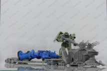 1/100 サムソン・トレーラー 「機動戦士ガンダム」ジオン軍 MS 輸送用大型トレーラー レジンキット_画像8