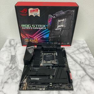 ★希少★XE用マザーボード ROG STRIX X299-E GAMING II 動作確認済★P01272